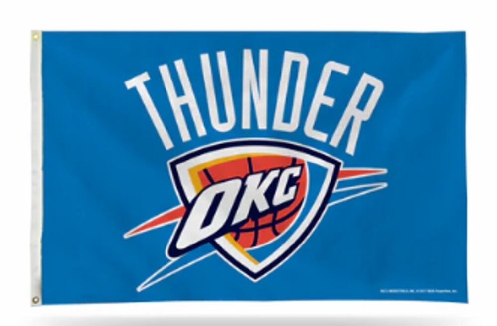 OKC Thunder NBA Flag
